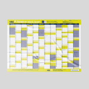 VBE-Terminer Schul-Wandkalender 2026/2027 Format A2